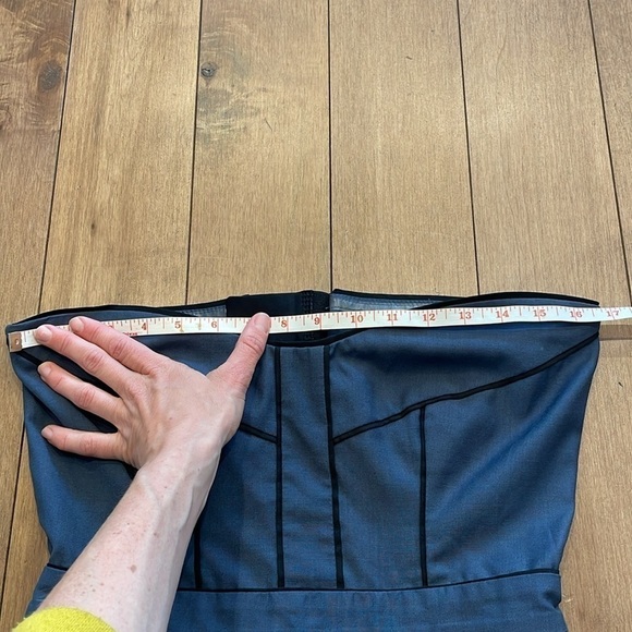 Valérie Dumaine Maura Dress strapless sweetheart neckline, made in Canada, sz M - Picture 14 of 16